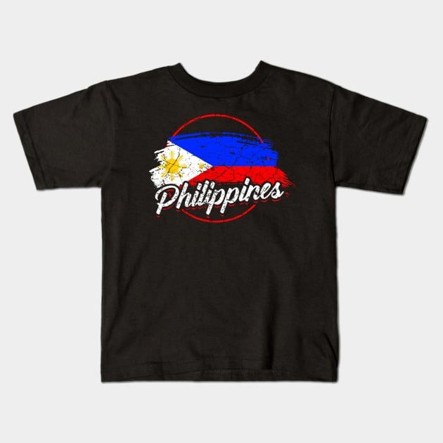 Philippines Kids T-Shirt by Mila46